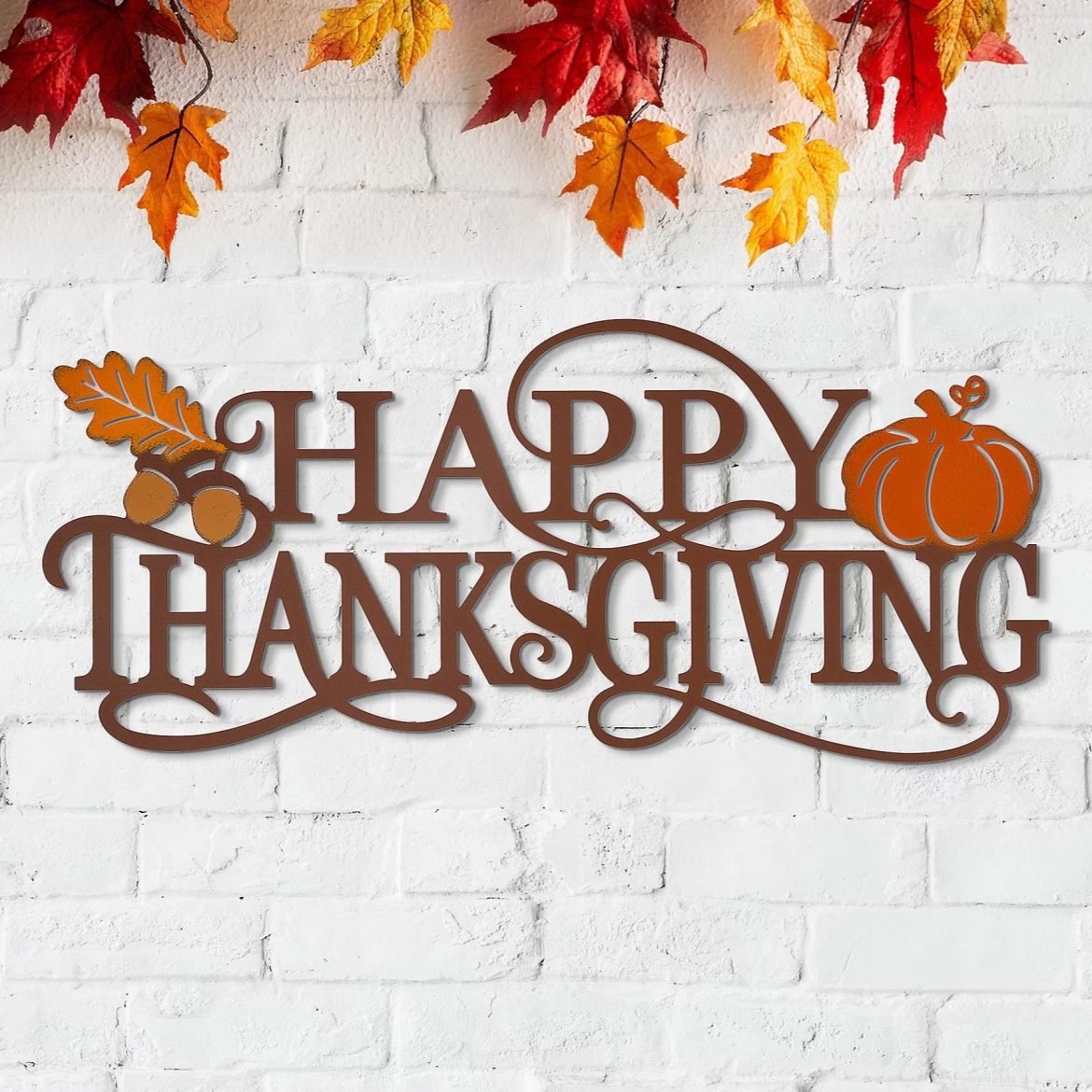 QVC Thanksgiving Decoration Ideas 2024